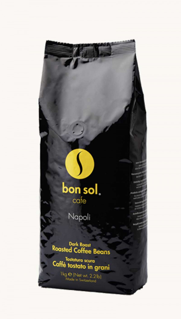 Bon Sol Napoli Dark Roast Coffee Beans 1 kg