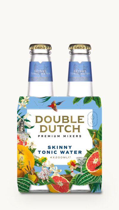 DOUBLE DUTCH SKINNY TONIC WATER Pack of 4 - Buy one get one