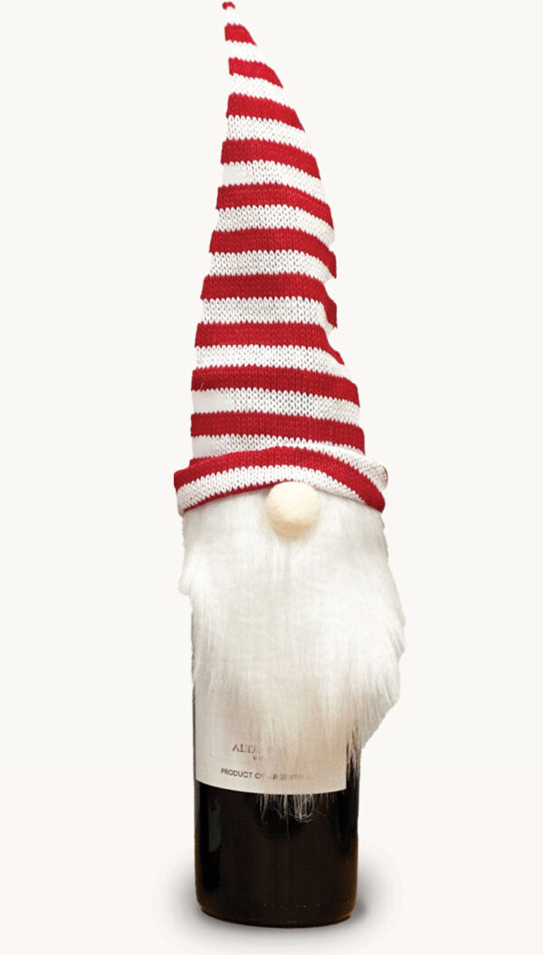 Add our Knitted Santa Hats to your wine order!