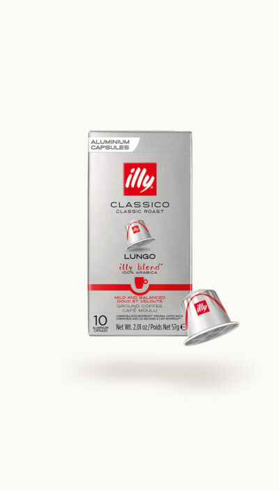 ESPRESSO COMPATIBLE* CAPSULES CLASSICO LUNGO – MEDIUM ROAST