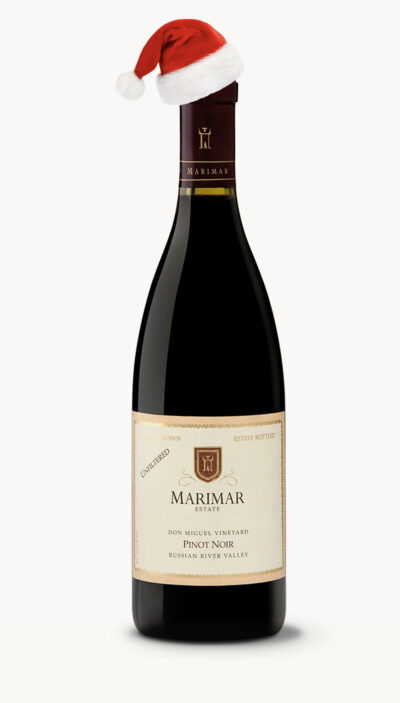 MARIMAR PINOT NOIR Save 30% Dressed in Santa’s Hat!