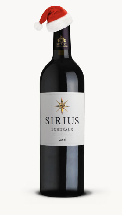 SIRIUS BORDEAUX Save 30% Dressed in Santa's Hat