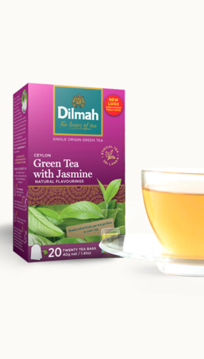 GOURMET GREEN TEA WITH JASMINE PETALS